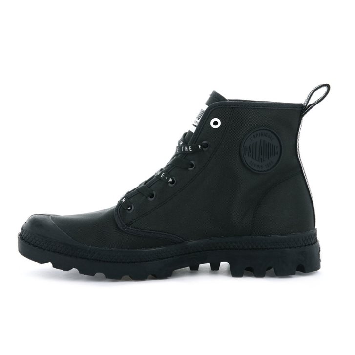 Dámské Boty Palladium Pampa Hi Future Černé | CZ QOY-50A